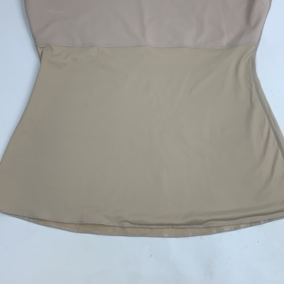 SPANX nude beige Tank top undergarment slip top Compression Slimming 1X NWOT - Picture 5 of 11